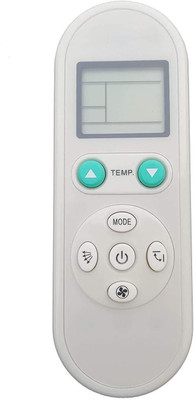 BhalTech VE- 140 AC Compatible for  AC Bluestar Remote Controller(White)