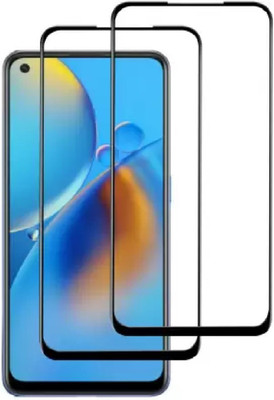 ISAAK Edge To Edge Tempered Glass for OPPO A93 5G Edge to Edge, Full Glue, 11D Tempered Glass(Pack of 2)