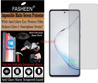 Fasheen Impossible Screen Guard for SAMSUNG NOTE 10 LITE (Flexible Matte)(Pack of 1)