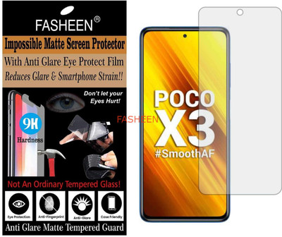 Fasheen Impossible Screen Guard for REDMI POCO X3 NFC (Flexible Matte)(Pack of 1)