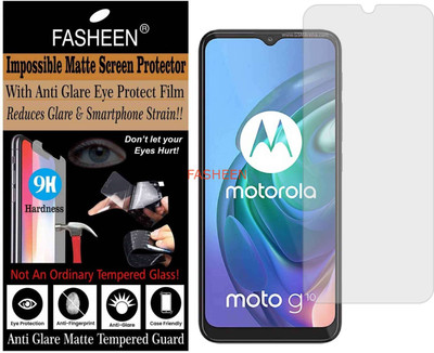 Fasheen Impossible Screen Guard for MOTO G10 (Flexible Matte)(Pack of 1)