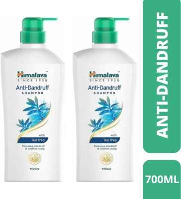 HIMALAYA Anti-Dandruff Shampoo 700ml Each (Pack of 2)(1400 ml)