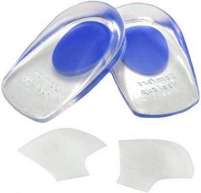 Fitaza Gel Heel cups Silicon Heel Pad Heel Support(Blue)
