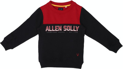 Allen Solly Full Sleeve Color Block Boys Sweatshirt