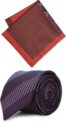 LOUIS PHILIPPE Self Design Tie(Pack of 2)