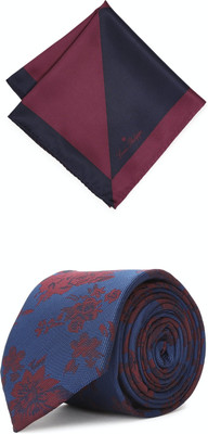LOUIS PHILIPPE Self Design Tie(Pack of 2)
