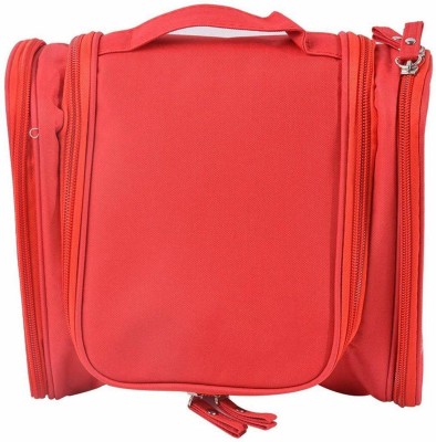 PUHBRHY Hanging Toiletry Bag Travel Toiletry Kit Travel Toiletry Kit(Red)