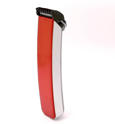 STARPRO+ Pro Smart Machine Blade Cut Beard Trimmer 45 min  Runtime 3 Length Settings(Red)