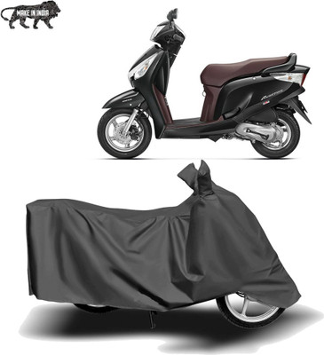 Amozkart Two Wheeler Cover for Honda(Aviator, Grey)