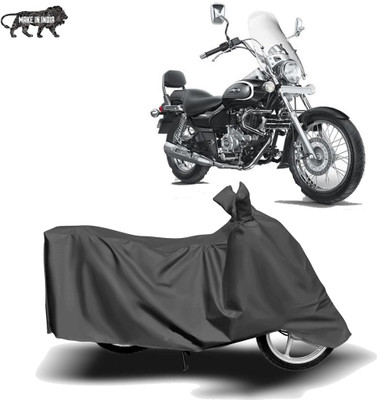 MOTOGENIX Two Wheeler Cover for Bajaj(Avenger 220 Cruise, Grey)