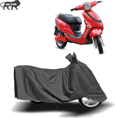 MOTOGENIX Two Wheeler Cover for Hero Electric(Electric Photon, Grey)