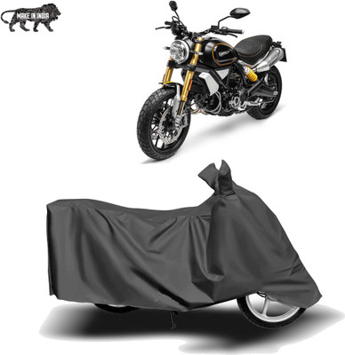 MOTOGENIX Two Wheeler Cover for Ducati(Scrambler 1100, Grey)