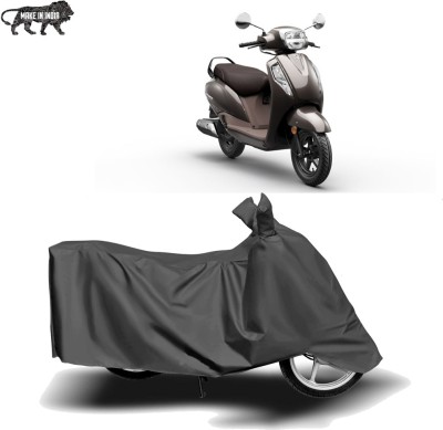 MOTOGENIX Two Wheeler Cover for Suzuki(New Access 125, Grey)