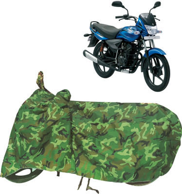 ShieldhubPro Two Wheeler Cover for Bajaj(Platina 100 DTS-i, Green)