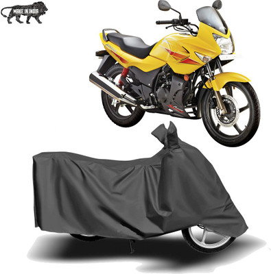 MOTOGENIX Two Wheeler Cover for Hero(Karizma, Grey)