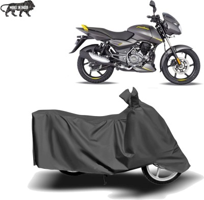 MOTOGENIX Two Wheeler Cover for Bajaj(Pulsar 150, Grey)