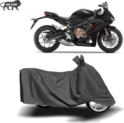 MOTOGENIX Two Wheeler Cover for Honda(CBR650R, Grey)
