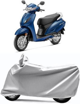 Click 4 Best deal Waterproof Two Wheeler Cover for Honda(Activa 5G, Silver)