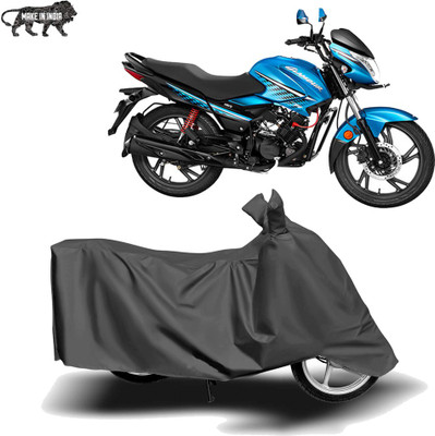 MOTOGENIX Two Wheeler Cover for Hero(Glamour Programmed FI, Grey)