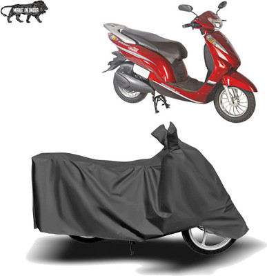 MOTOGENIX Two Wheeler Cover for Avon(E Scoot, Grey)