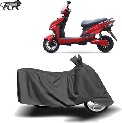 MOTOGENIX Two Wheeler Cover for Techo Electra(Raptor, Grey)