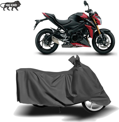 MOTOGENIX Two Wheeler Cover for Suzuki(GSX S1000, Grey)