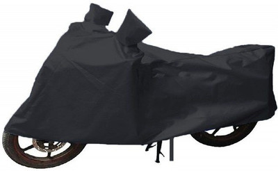 V Creation Two Wheeler Cover for Bajaj(Pulsar 135 LS DTS-i, Black)