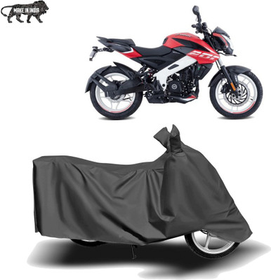 MOTOGENIX Two Wheeler Cover for Bajaj(Pulsar NS 200, Grey)