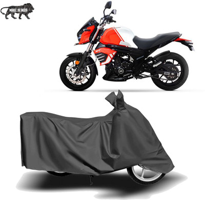 Amozkart Two Wheeler Cover for Mahindra(Mojo, Grey)