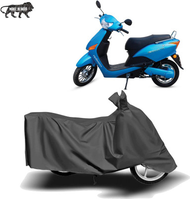 Mdstar Two Wheeler Cover for Hero Electric(Electric Optima Plus, Grey)