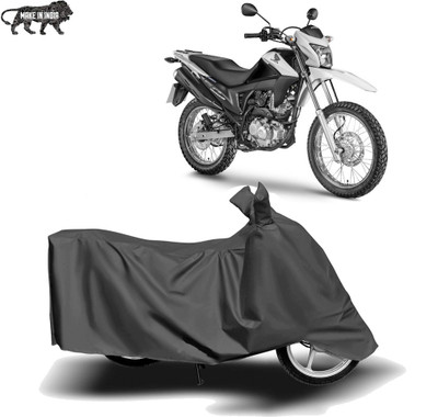 MOTOGENIX Two Wheeler Cover for Honda(NXR 160, Grey)