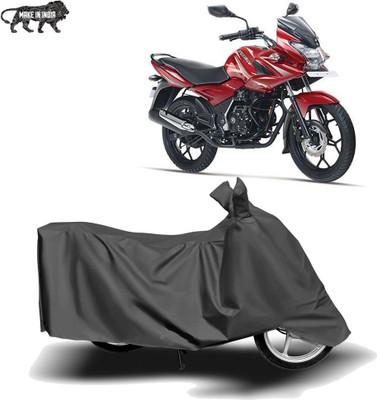 MOTOGENIX Two Wheeler Cover for Bajaj(Discover 125 DTS-i, Grey)