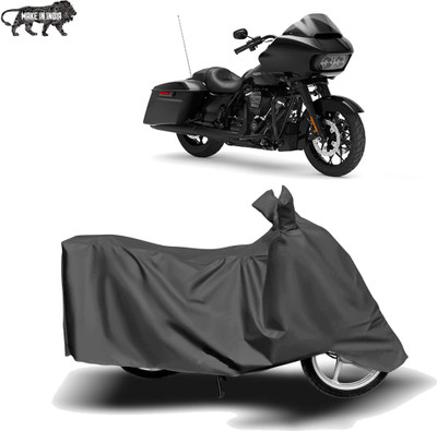 MOTOGENIX Two Wheeler Cover for Harley Davidson(Road Glide Special, Grey)