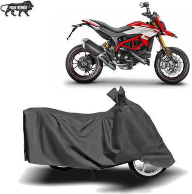 Mdstar Two Wheeler Cover for Ducati(Hypermotard, Grey)