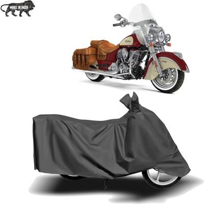 MOTOGENIX Two Wheeler Cover for Indian(Chief Vintage, Grey)
