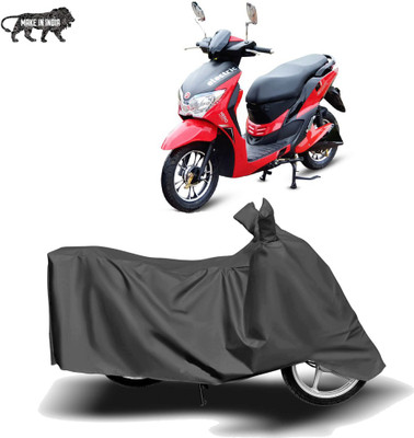 MOTOGENIX Two Wheeler Cover for Hero Electric(Dash, Grey)