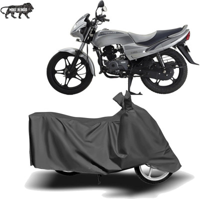 MOTOGENIX Two Wheeler Cover for LML(Freedom, Grey)
