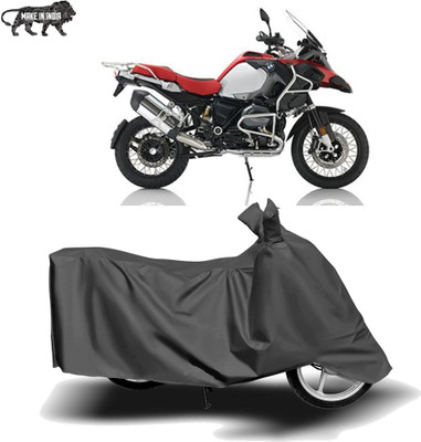 MOTOGENIX Two Wheeler Cover for BMW(R 1200 GS, Grey)
