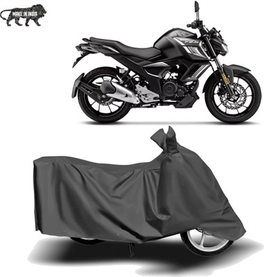 MOTOGENIX Two Wheeler Cover for Yamaha(FZ S V3.0 FI, Grey)