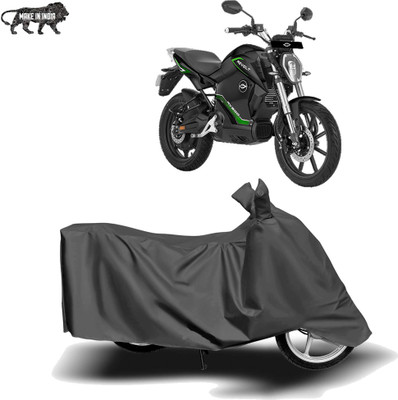 MOTOGENIX Two Wheeler Cover for Revolt(RV 300, Grey)