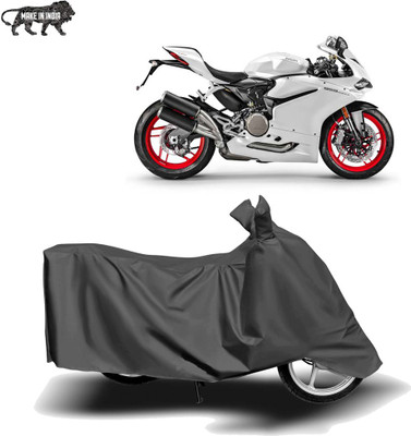 MOTOGENIX Two Wheeler Cover for Ducati(899 Panigale, Grey)