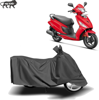 MOTOGENIX Two Wheeler Cover for Hero(Maestro Edge 125, Grey)
