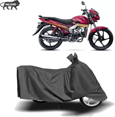 MOTOGENIX Two Wheeler Cover for Mahindra(Centuro Rockstar, Grey)