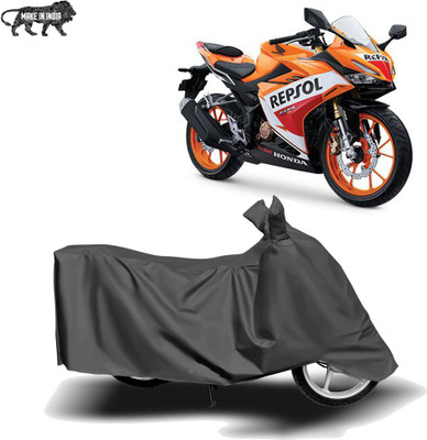 MOTOGENIX Two Wheeler Cover for Honda(CBR 150R, Grey)