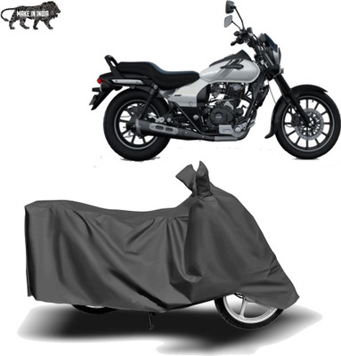 MOTOGENIX Two Wheeler Cover for Bajaj(Avenger 220 Street, Grey)