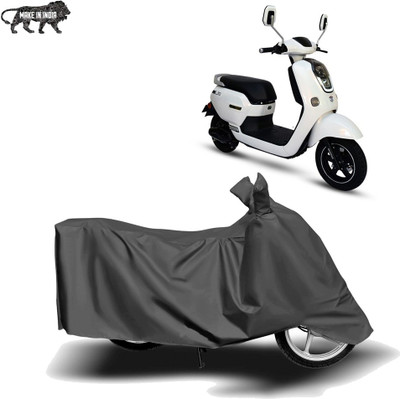MOTOGENIX Two Wheeler Cover for Okinawa(Lite, Grey)