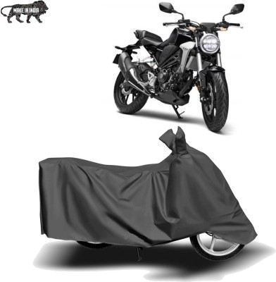 MOTOGENIX Two Wheeler Cover for Honda(CB300R, Grey)