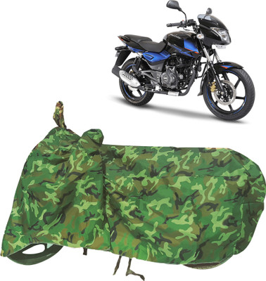 ShieldhubPro Two Wheeler Cover for Bajaj(Pulsar 150 DTS-i, Green)