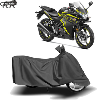 MOTOGENIX Two Wheeler Cover for Honda(CBR 250R, Grey)