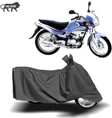Amozkart Two Wheeler Cover for Kinetic(GF Lazer, Grey)